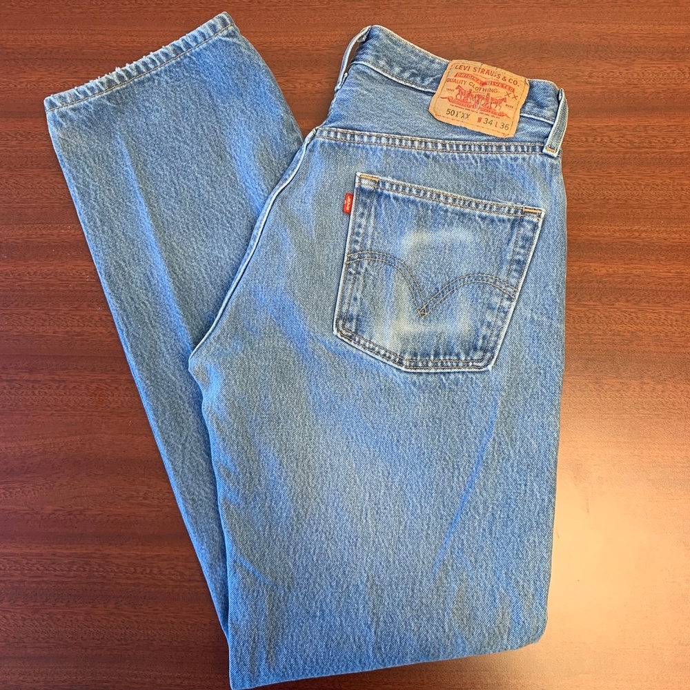 Vintage 16-Year Old 501 Levi's Mom Jeans